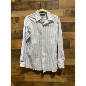 Tommy Hilfiger Slim Ft Dress Shirt Mens S15/32–33-Light Blue– LgSleeve